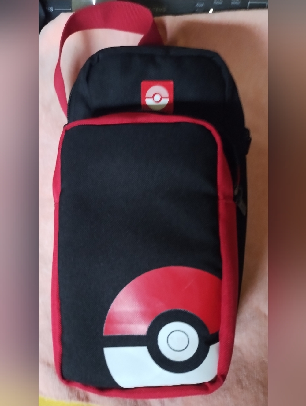 Hori Official Nintendo Switch Adventure Pack Travel Sling Bag Pokemon Pokeball